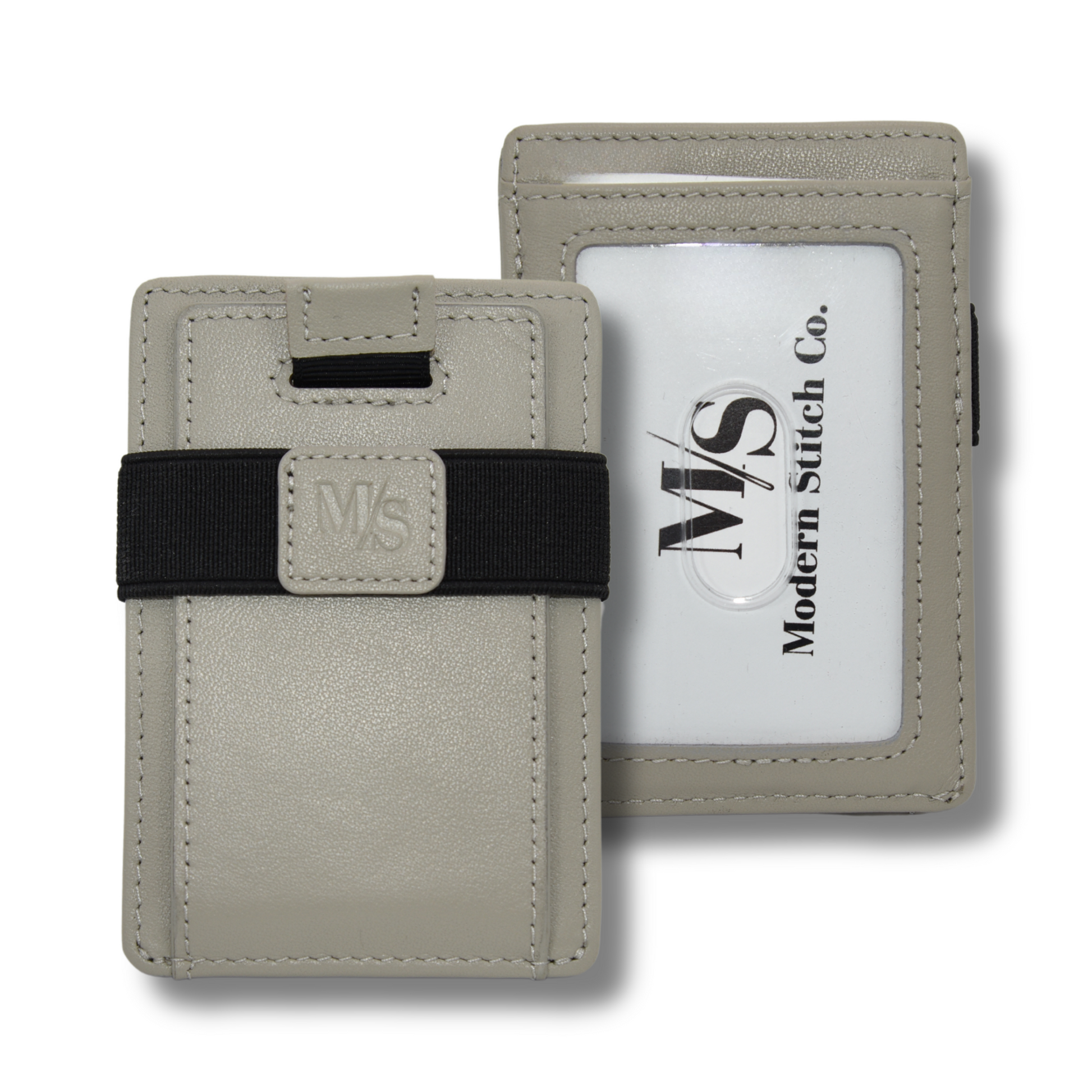 The Mini Wallet white green